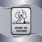 Tabla Čuvaj se psa - Dunkerov gonič - Slika 3