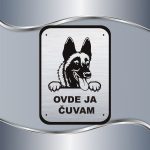 Tabla Čuvaj se psa - Malinoa - Slika 3