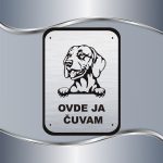 Tabla Čuvaj se psa - Mađarska vižla - Slika 4