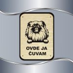 Tabla Čuvaj se psa - Pekinezer - Slika 4