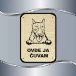 Tabla Čuvaj se psa - Pit bul - Slika 5
