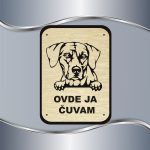 Tabla Čuvaj se psa - Rodezijski ridžbek - Slika 4