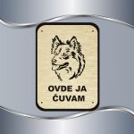 Tabla Čuvaj se psa - Šarplaninac - Slika 4