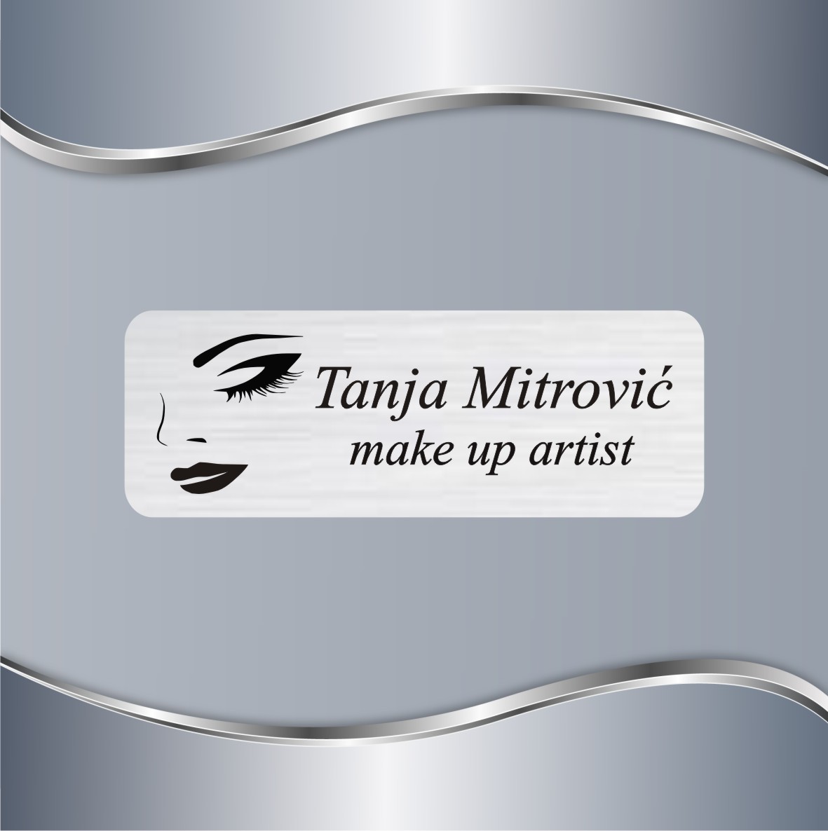 06.68.1-ID-plocica-Make-up-artist ID pločica Make up artist - Slika 1