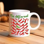 Šolja Be different - Red hot chilli peppers