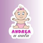 Nalepnica Andrea u autu