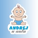 Nalepnica Andrej u autu