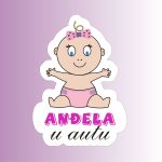 Nalepnica Anđela u autu