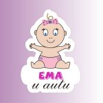 Nalepnica Ema u autu
