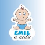 Nalepnica Emil u autu