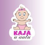 Nalepnica Kaja u autu