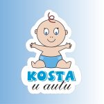 Nalepnica Kosta u autu