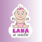 Nalepnica Lana u autu