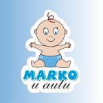 Nalepnica Marko u autu