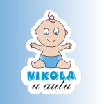 Nalepnica Nikola u autu