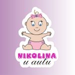Nalepnica Nikolina u autu