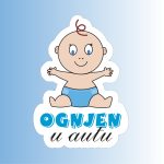 Nalepnica Ognjen u autu