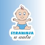 Nalepnica Strahinja u autu