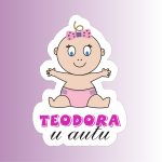 Nalepnica Teodora u autu