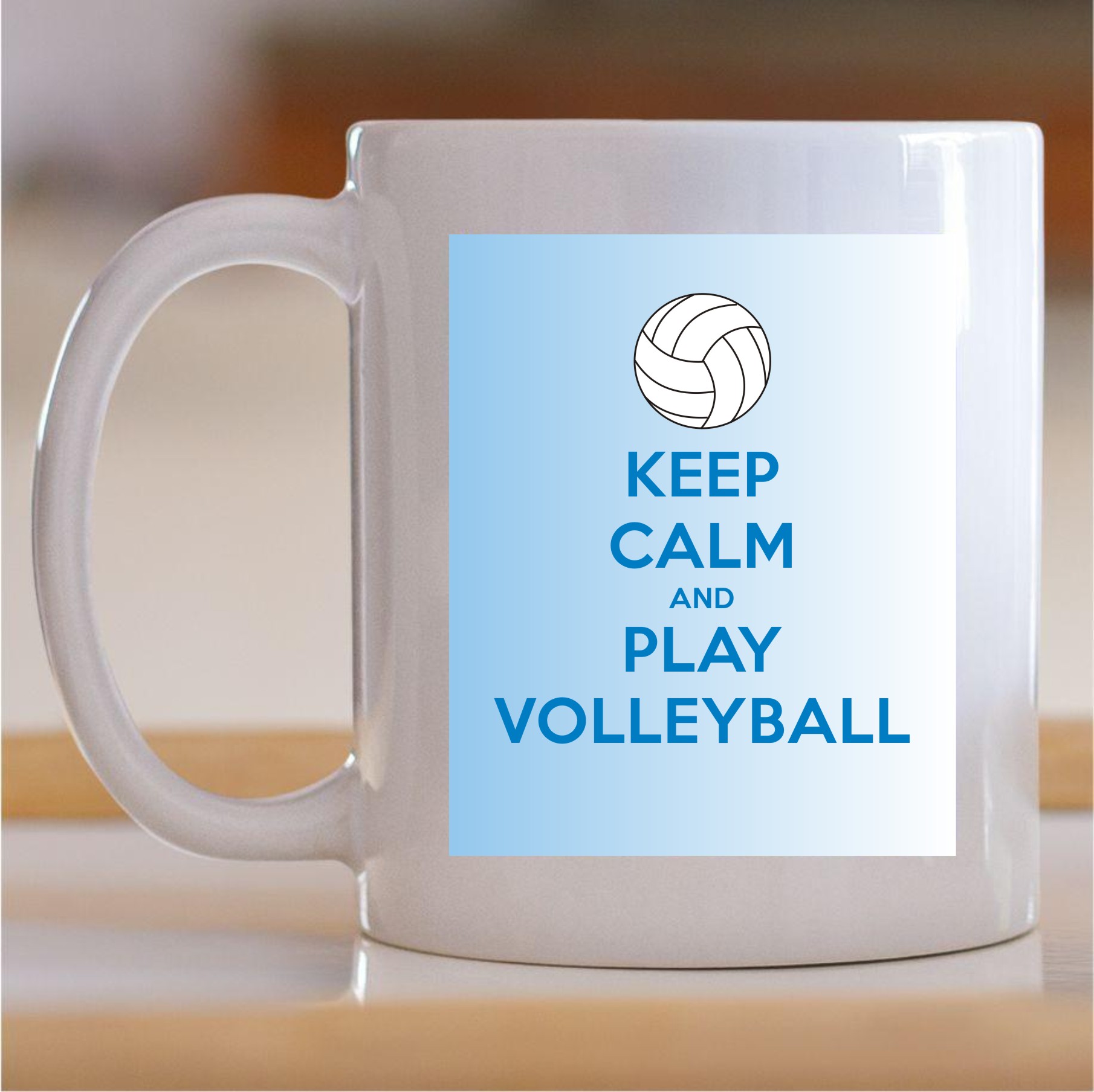 55.506-Keep-calm-and-play-volleyball Šolja Keep calm and play volleyball - Slika 1