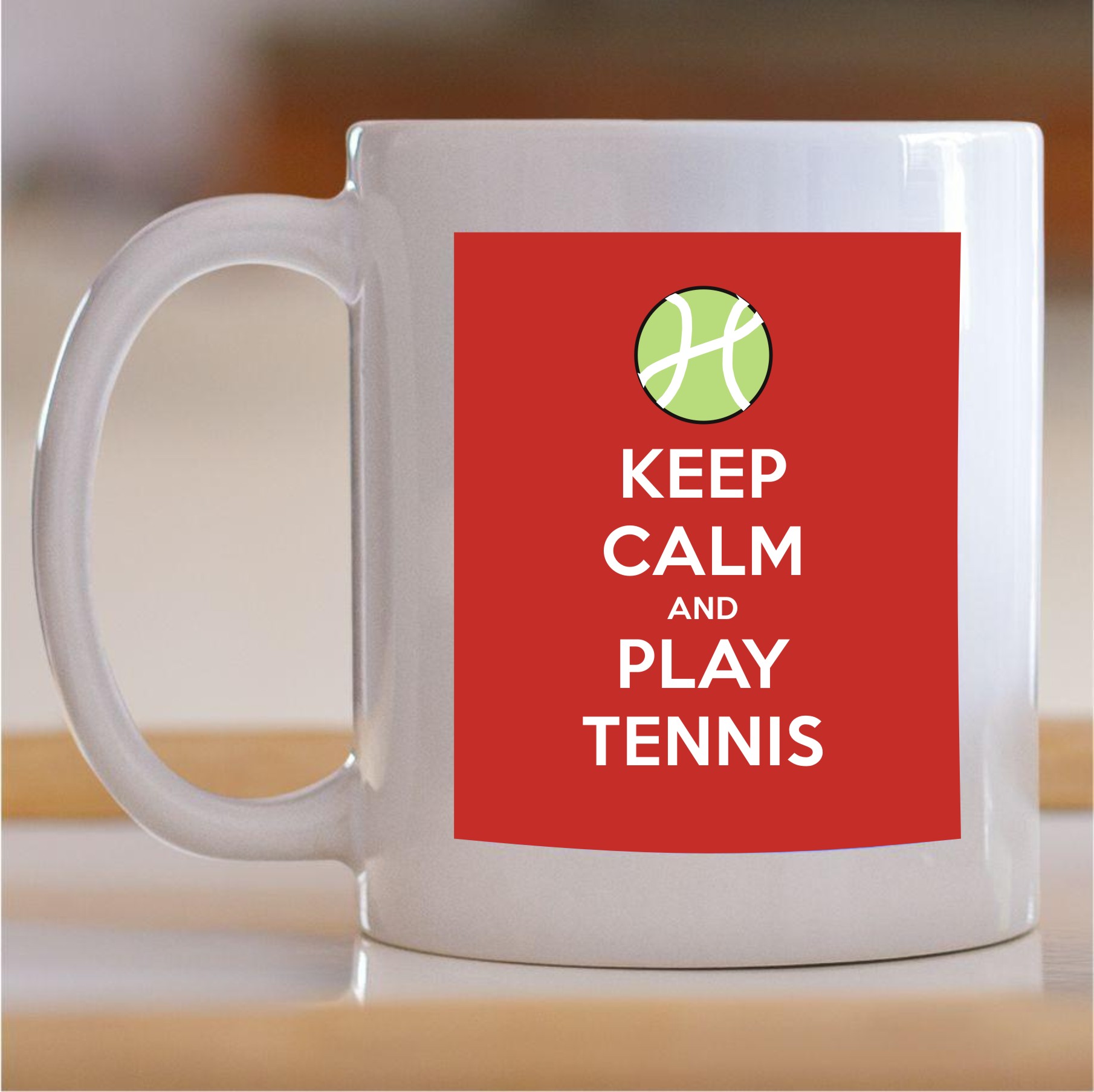 55.535-Keep-calm-adn-play-tennis Šolja Keep calm and play tennis - Slika 1