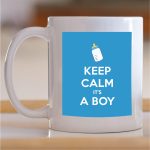 Šolja Keep calm It is a boy