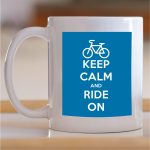 Šolja Keep calm and ride on