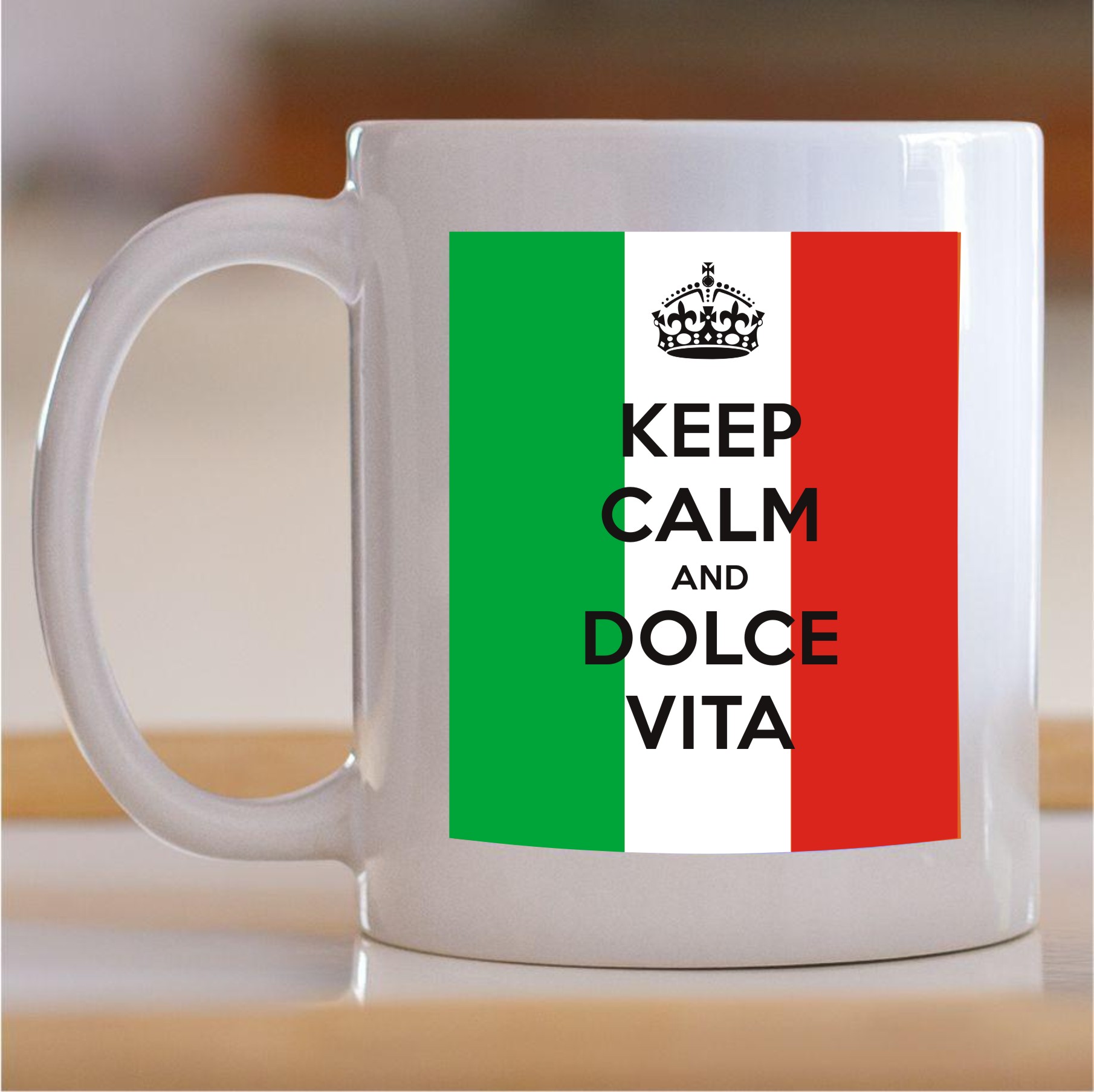 55.582-Keep-calm-and-dolce-vita Šolja Keep calm and dolce vita - Slika 1