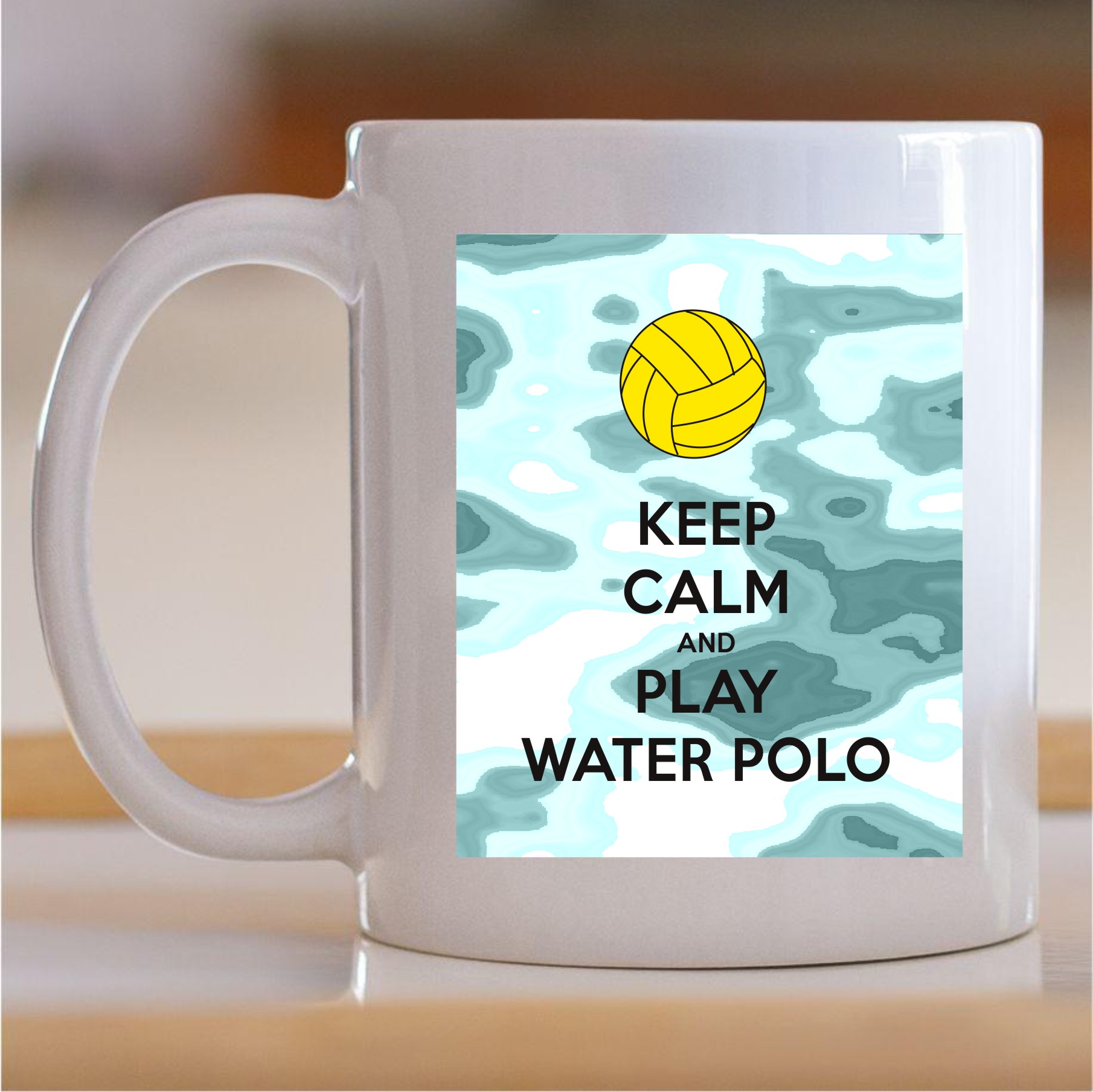55.585-Keep-calm-and-play-waterpolo Šolja Keep calm and play waterpolo - Slika 1