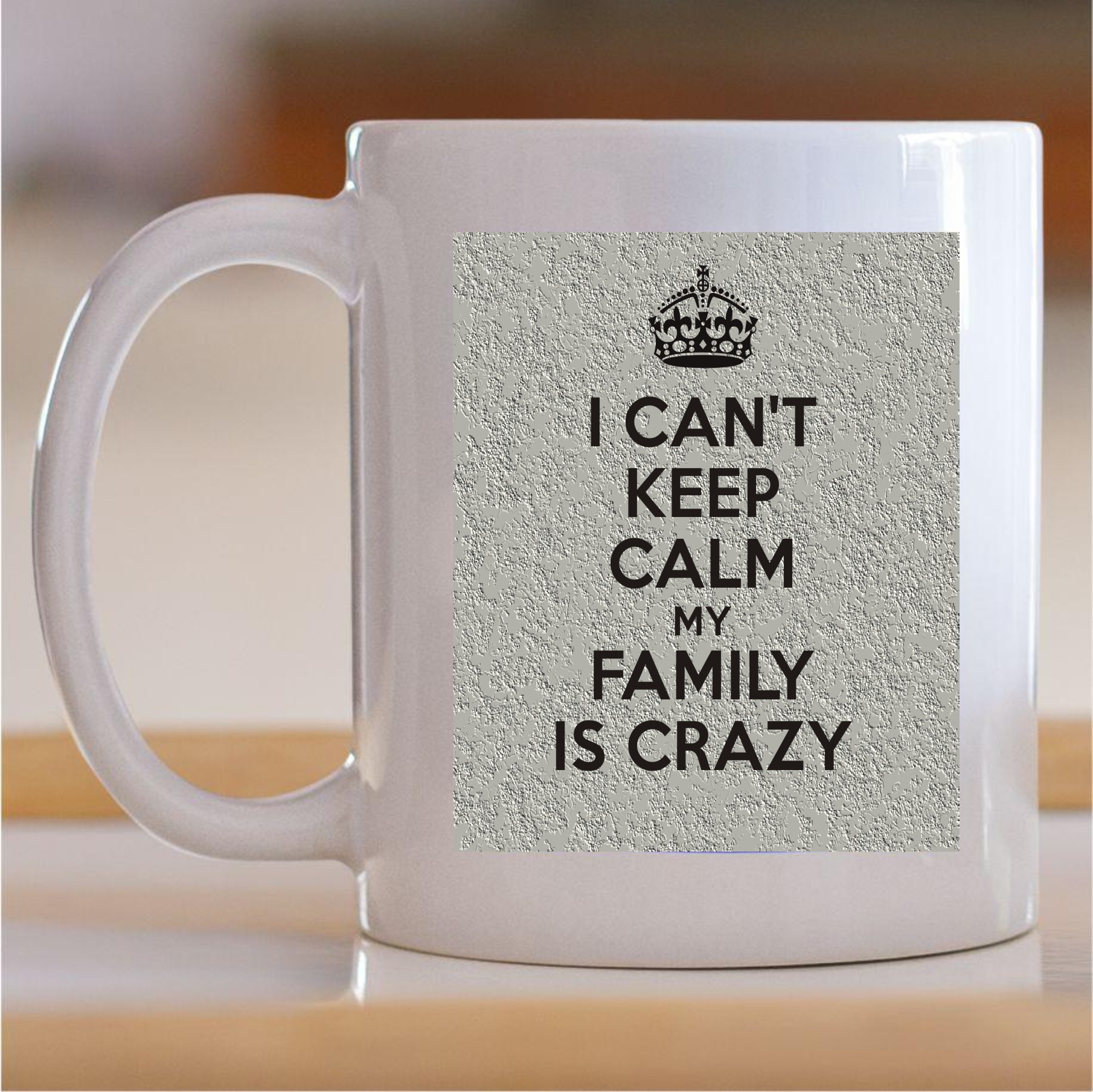 55.587-I-cant-keep-calm-my-family-is-crazy Šolja I can't keep calm my family is crazy - Slika 1