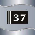Kućni broj - model 4