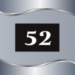 Kućni broj - model 5