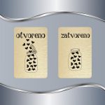 Dvostrana tabla Otvoreno/Zatvoreno - Tegla puna ljubavi