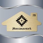 Pločica za vrata Sofra