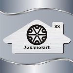 Pločica za vrata Gromovnik