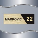 Pločica za vrata Premium S - Slika 3