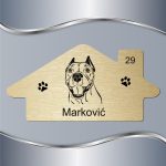 Pločica za vrata Staford 1 - Slika 2