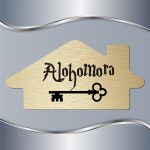 Pločica za vrata Alohomora