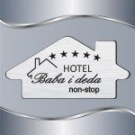 Pločica za vrata Hotel Baba i deda