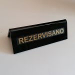 Oznaka za stolove Rezervisano