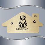 Pločica za vrata Kavkaski ovčar 2 - Slika 3