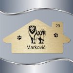 Pločica za vrata Kavkaski ovčar 3 - Slika 2