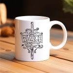 Šolja Game of Thrones - And now my watch begins