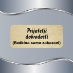 Tablica Prijatelji dobrodošli - Slika 3