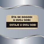 Tablica Ova soba - Slika 3