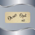 Tablica O ne! Opet vi! - Slika 2