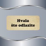 Tablica Hvala što odlazite - Slika 2