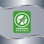 Tablica Zabranjeno prdenje - Slika 2