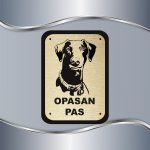 Tabla Čuvaj se psa - Doberman - Slika 2