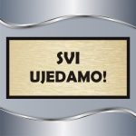 Tabla Čuvaj se psa - Svi ujedamo! - Slika 2